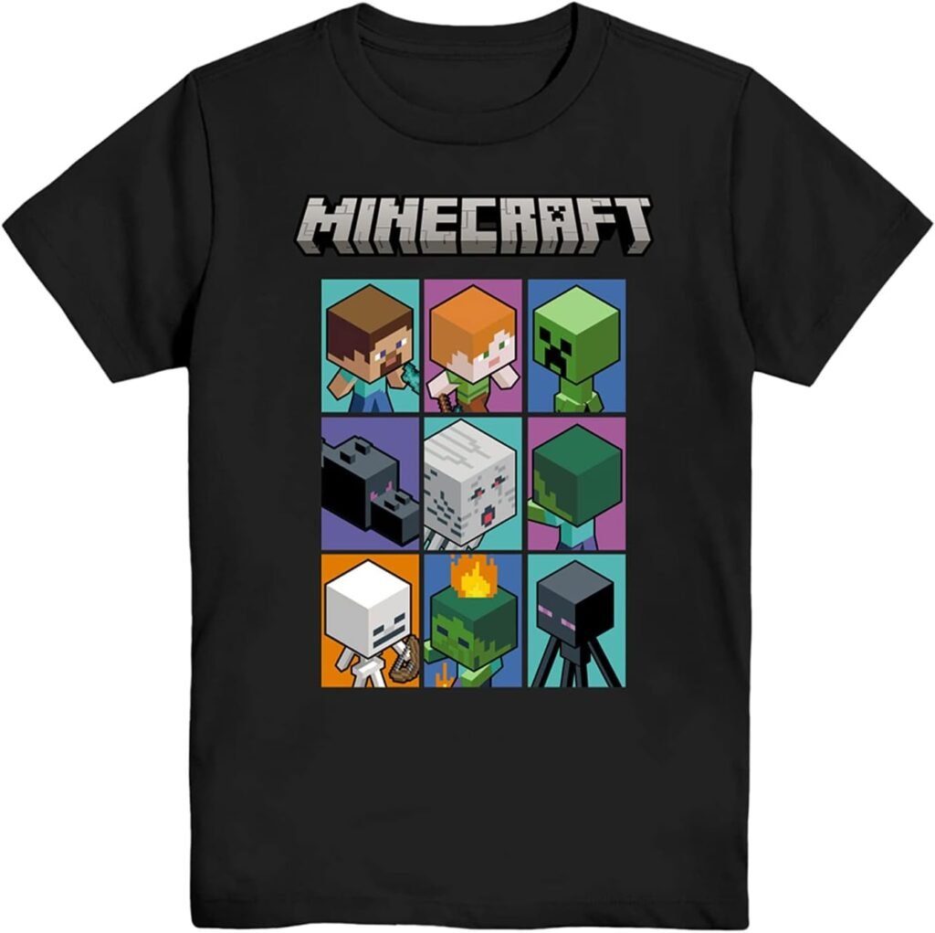 camisetas de minecraft