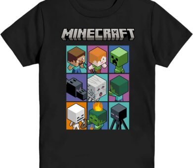 camisetas de minecraft