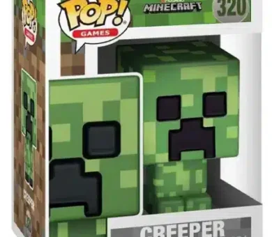 funko pop creeper de Minecraft