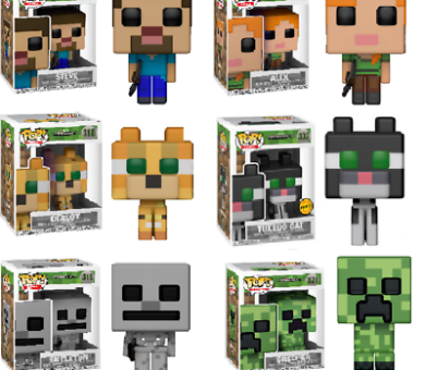 funko pop de minecraft