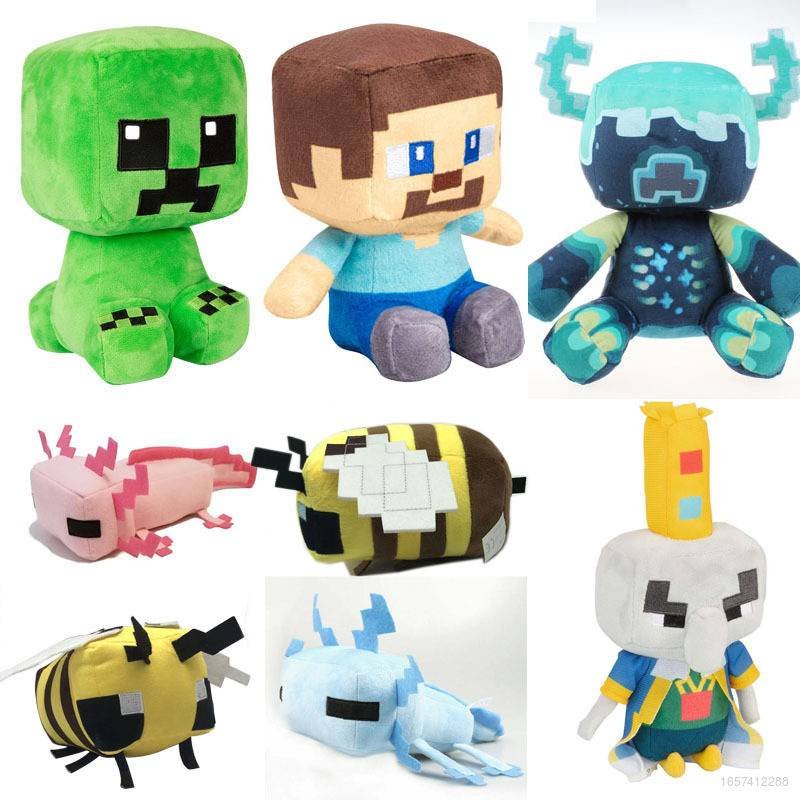 peluches de minecraft