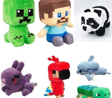 peluches de minecraft